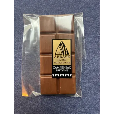 Mini tablette Chocolat lait 35g Abbaye de Campénéac