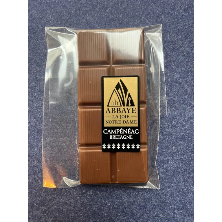 Mini tablette Chocolat lait 35g Abbaye de Campénéac