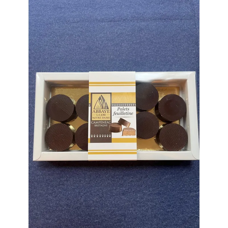 Boîte 10 Palets feuilletine 200g Abbaye de Campénéac