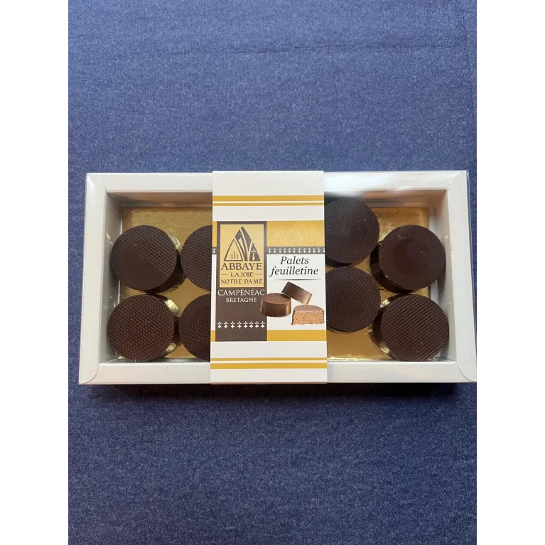 Boîte 10 Palets feuilletine 200g Abbaye de Campénéac
