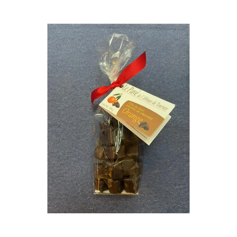 Pavés à l'Orange 200g Abbaye de Tournay