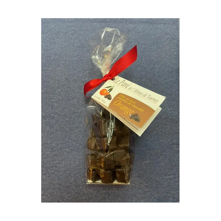 Pavés à l'Orange 200g Abbaye de Tournay