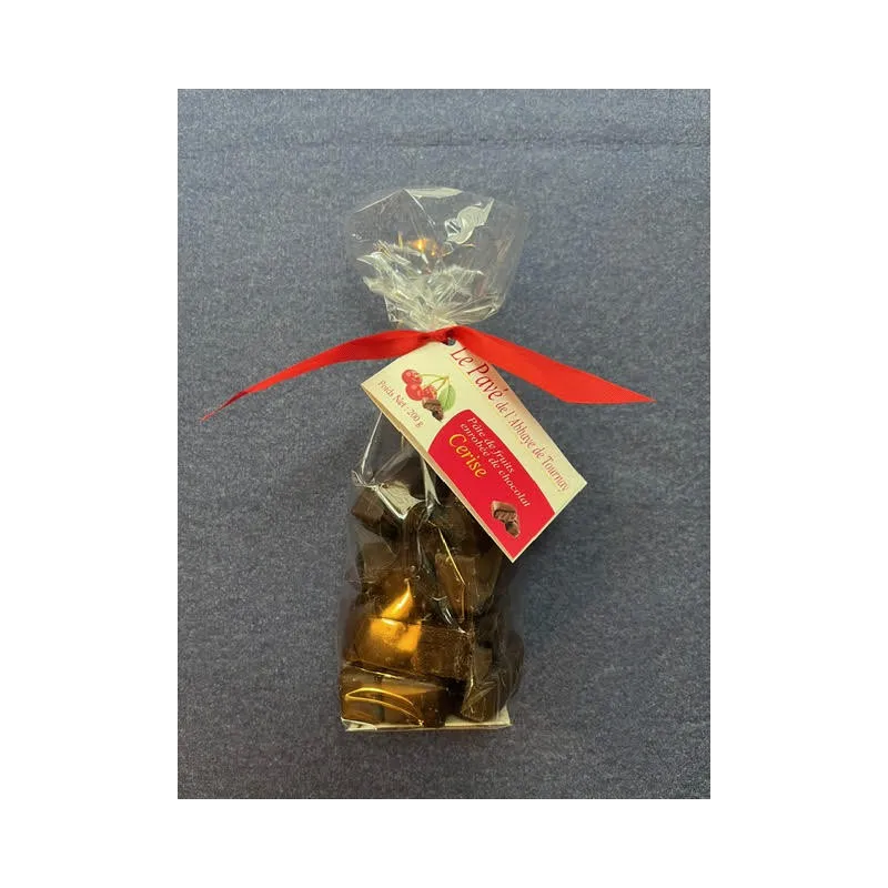 Pavés à la Cerise 200g Abbaye de Tournay