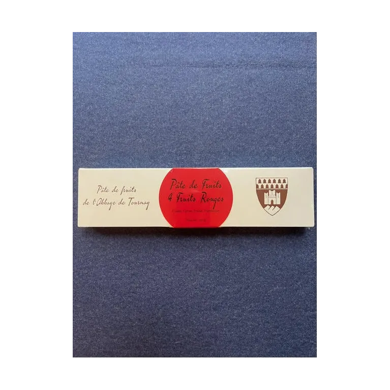 Pâte de Fruits rouges 200g Abbaye de Tournay