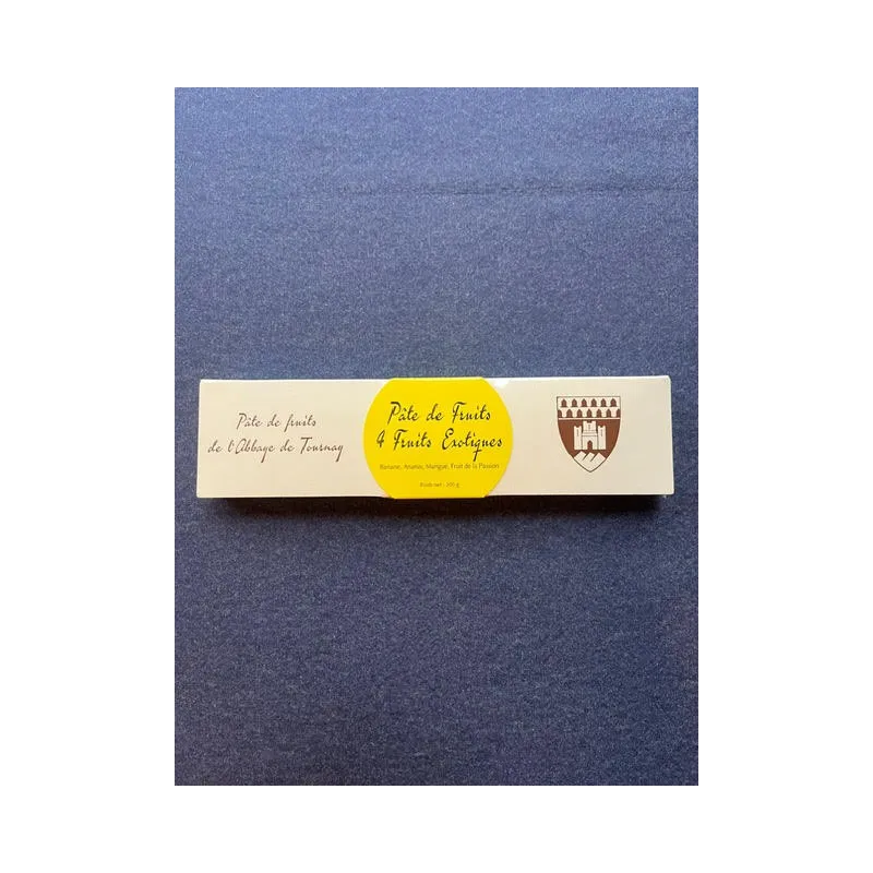 Pâte de Fruits exotiques 200g Abbaye de Tournay