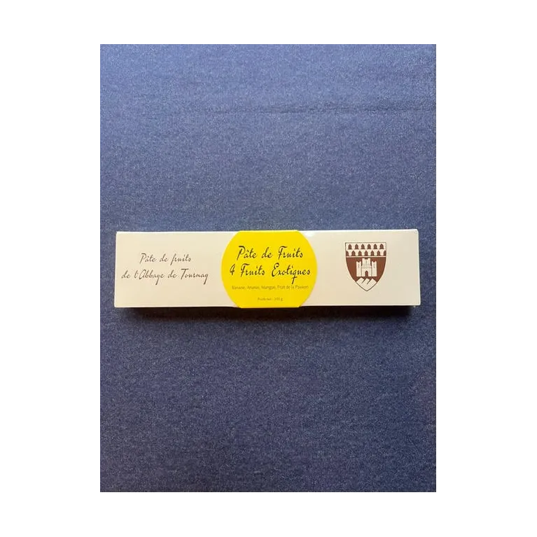 Pâte de Fruits exotiques 200g Abbaye de Tournay