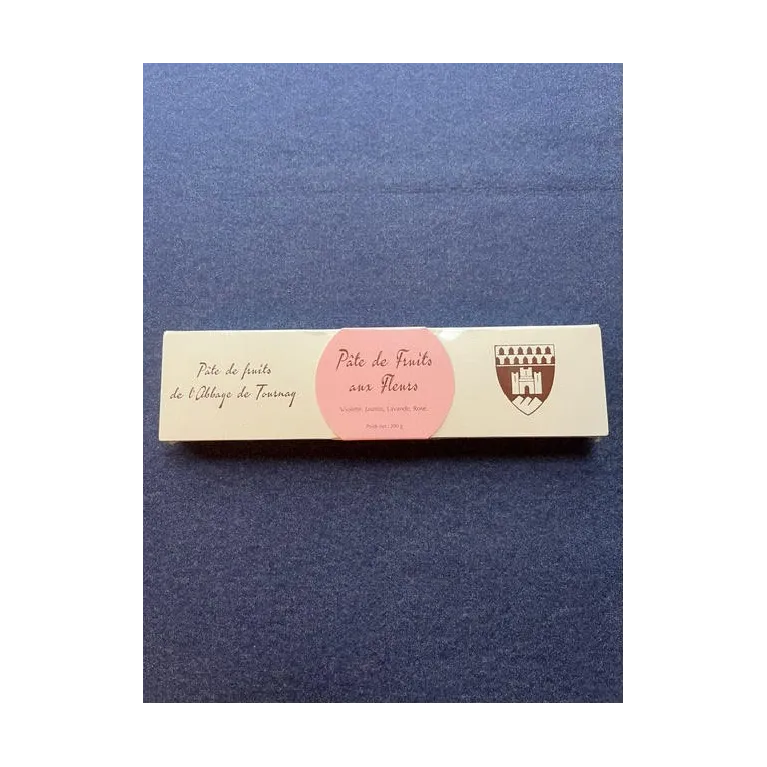 Pâte de Fruits aux Fleurs 200g Abbaye de Tournay