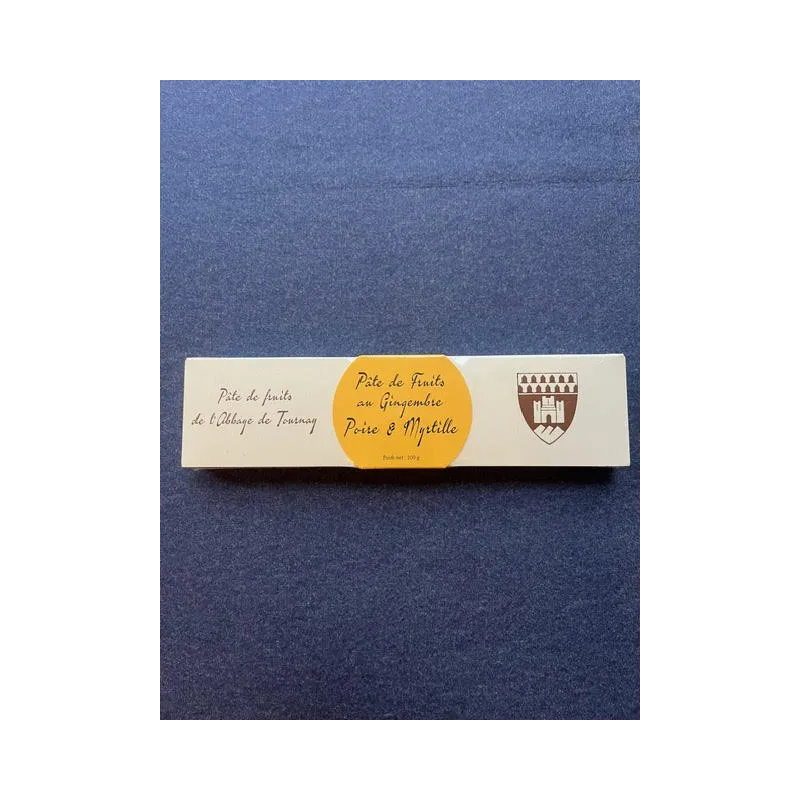 Pâte de Fruits au Gingembre 200g Abbaye de Tournay