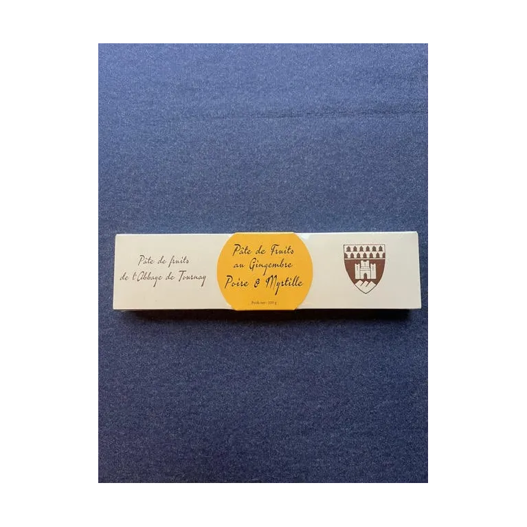 Pâte de Fruits au Gingembre 200g Abbaye de Tournay
