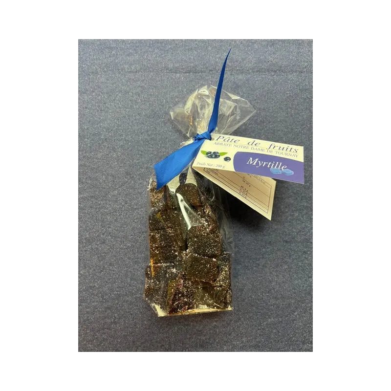 Pâte de Myrtille 200g Abbaye de Tournay
