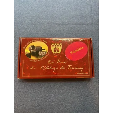 Pavés à la Violette 230g Abbaye de Tournay