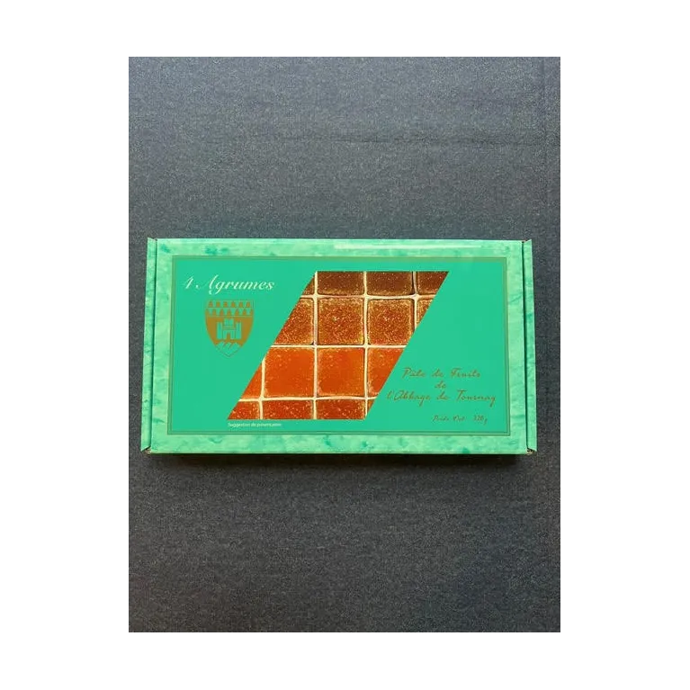 Pâte de fruits 4 Agrumes 320g Abbaye de Tournay