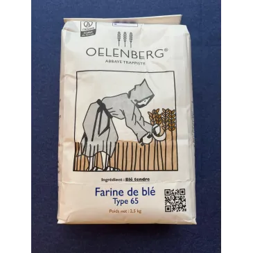 Farine de Blé T65 2,5kg Abbaye d'Oelenberg