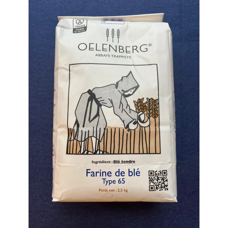 Farine de Blé T65 2,5kg Abbaye d'Oelenberg