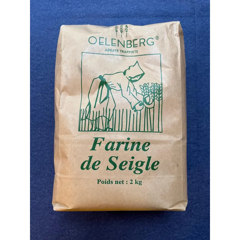 Farine de Seigle 2kg Abbaye d'Oelenberg