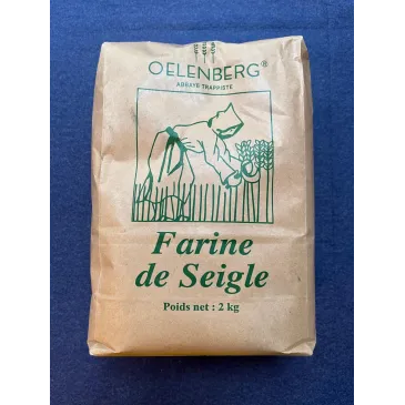 Farine de Seigle 2kg Abbaye d'Oelenberg