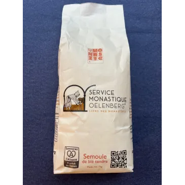 Semoule de Blé 1kg Abbaye d'Oelenberg
