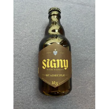 Bière Quadruple 33cl Abbaye de Signy