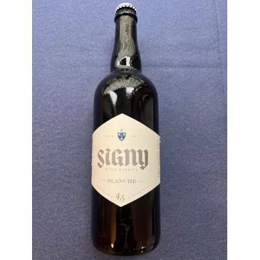 Bière Blanche 75cl Abbaye de Signy