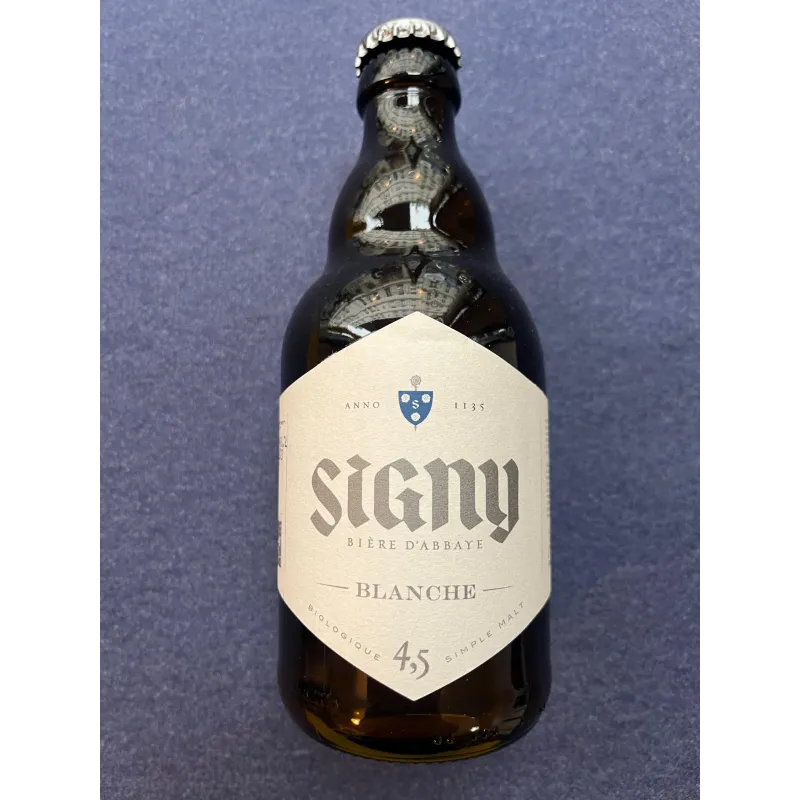 Bière Blanche 33cl Abbaye de Signy