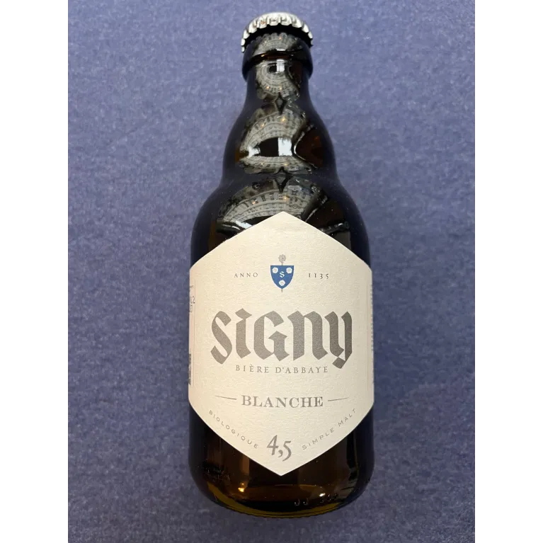 Bière Blanche 33cl Abbaye de Signy