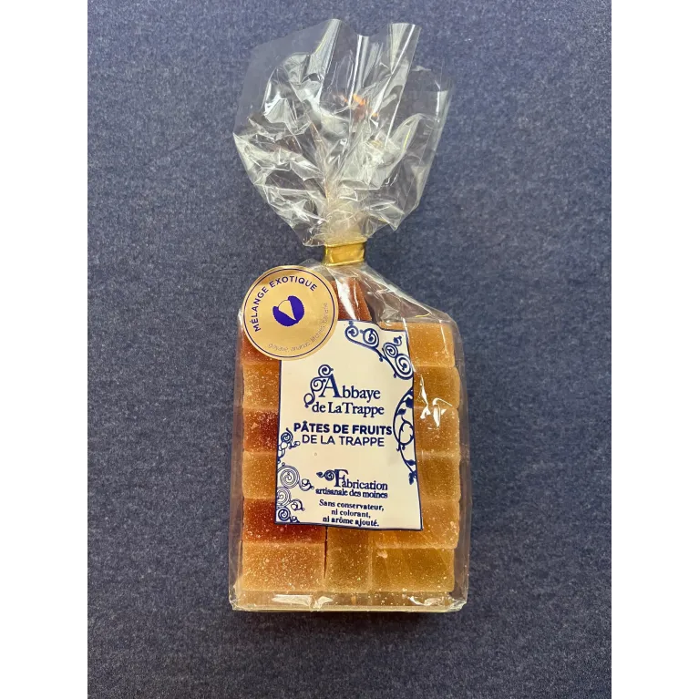 Pâte de Fruits Mélange exotique 200g Trappe de Soligny