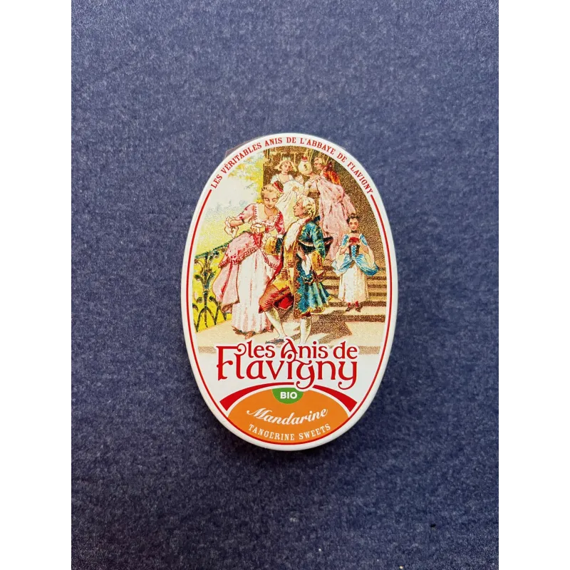 Bonbons Mandarine 50g Abbaye de Flavigny