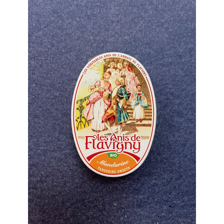 Bonbons Mandarine 50g Abbaye de Flavigny