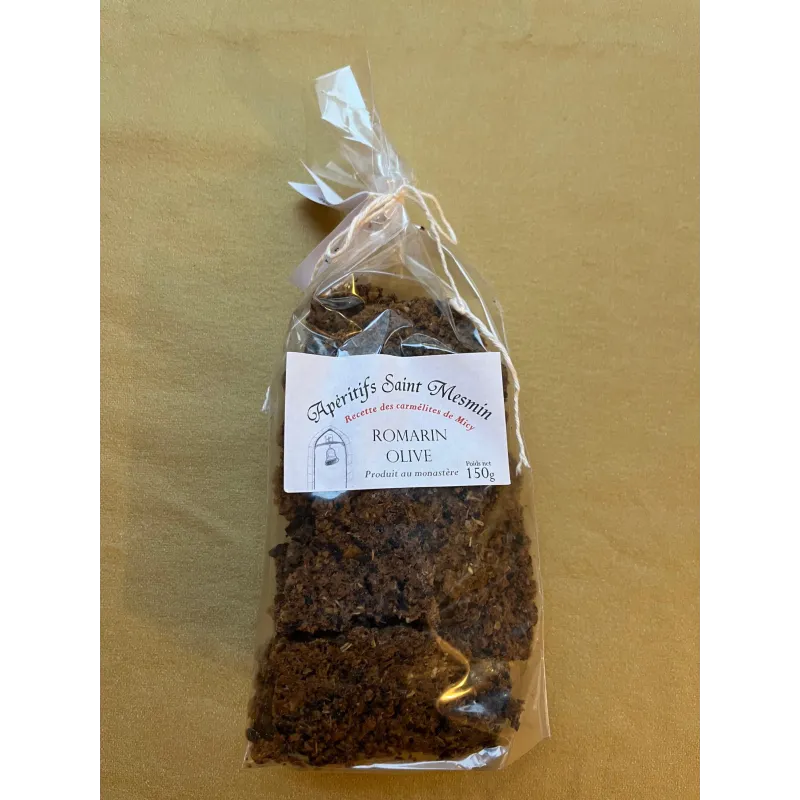 Biscuits apéritifs au Romarin 150g Carmel de Micy