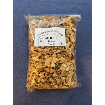 Muesli Banane-Vanille 300g Carmel de Micy
