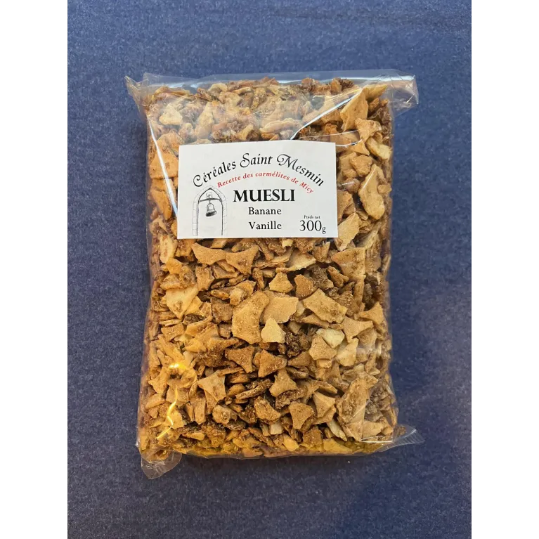 Muesli Banane-Vanille 300g Carmel de Micy