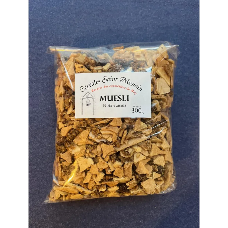 Muesli Noix-raisin 300g Carmel de Micy