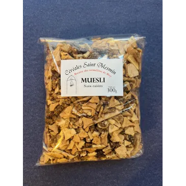 Muesli Noix-raisin 300g Carmel de Micy