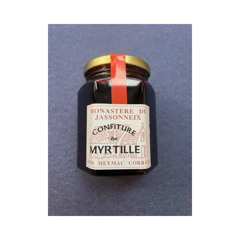 Confiture de Myrtilles 345g Prieuré du Jassonneix