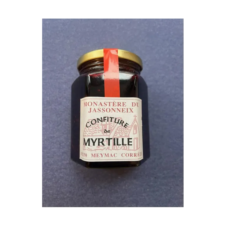 Confiture de Myrtilles 345g Prieuré du Jassonneix