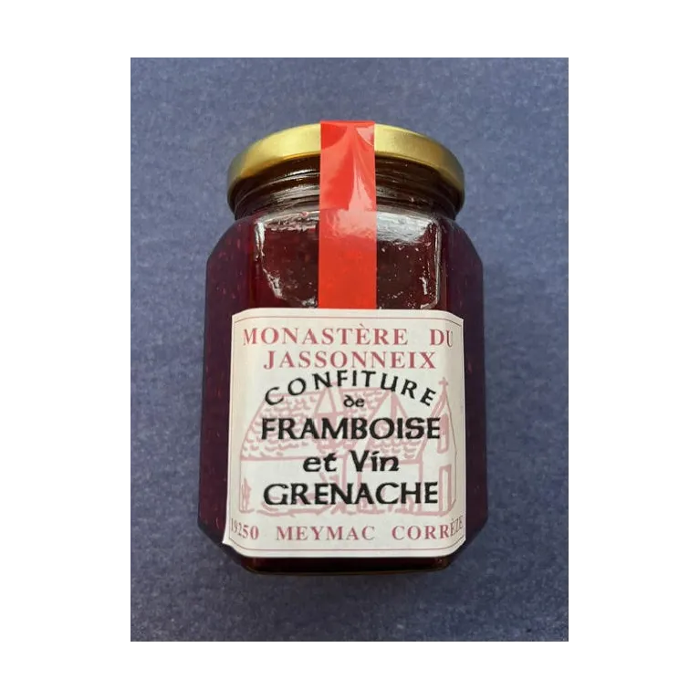Confiture Framboise-Grenache 345g Prieuré du Jassonneix