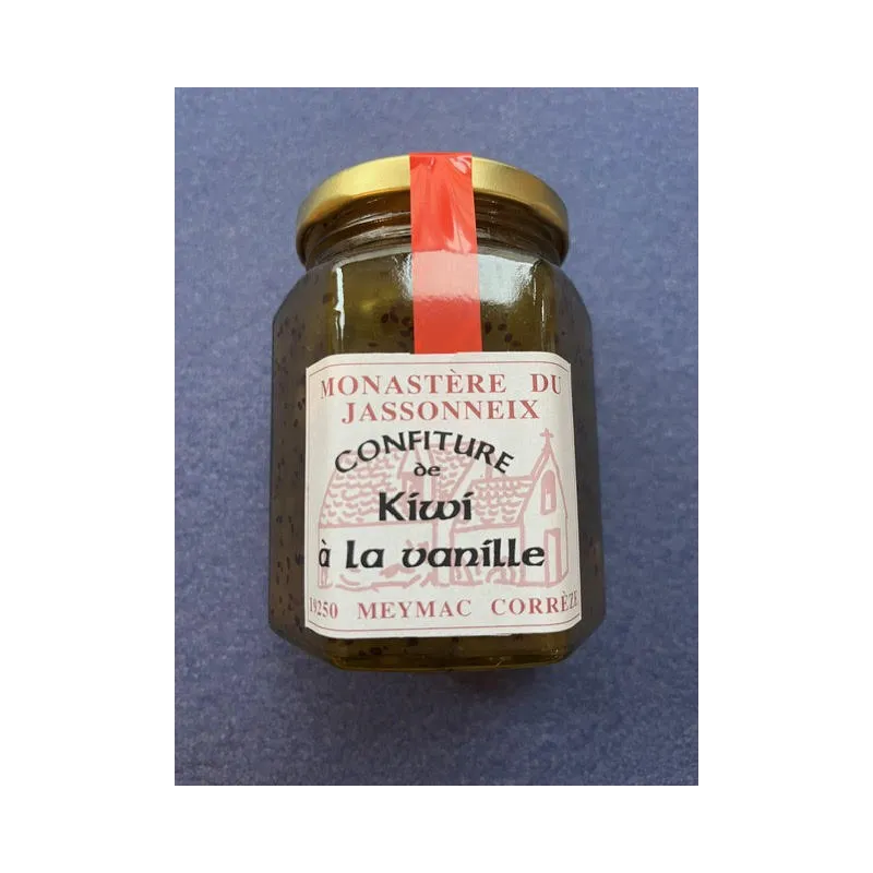 Confiture Kiwi-Vanille 345g Prieuré du Jassonneix