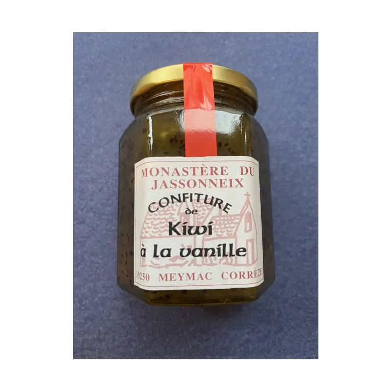 Confiture Kiwi-Vanille 345g Prieuré du Jassonneix