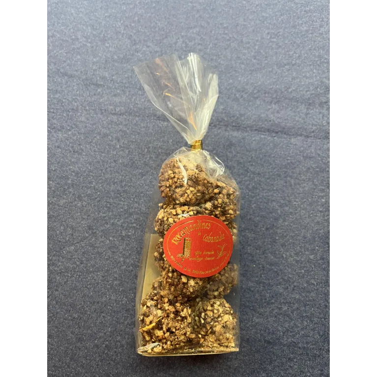 Rocamandines au Chocolat noir 150g Abbaye de Cabanoule