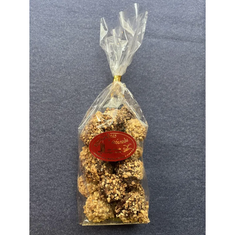 Rocamandines Chocolat noir et blanc 250g Abbaye de Cabanoule