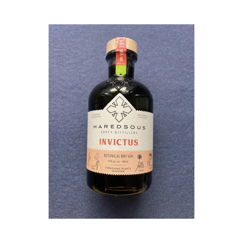 Gin Invictus 50cl Abbaye de Maredsous