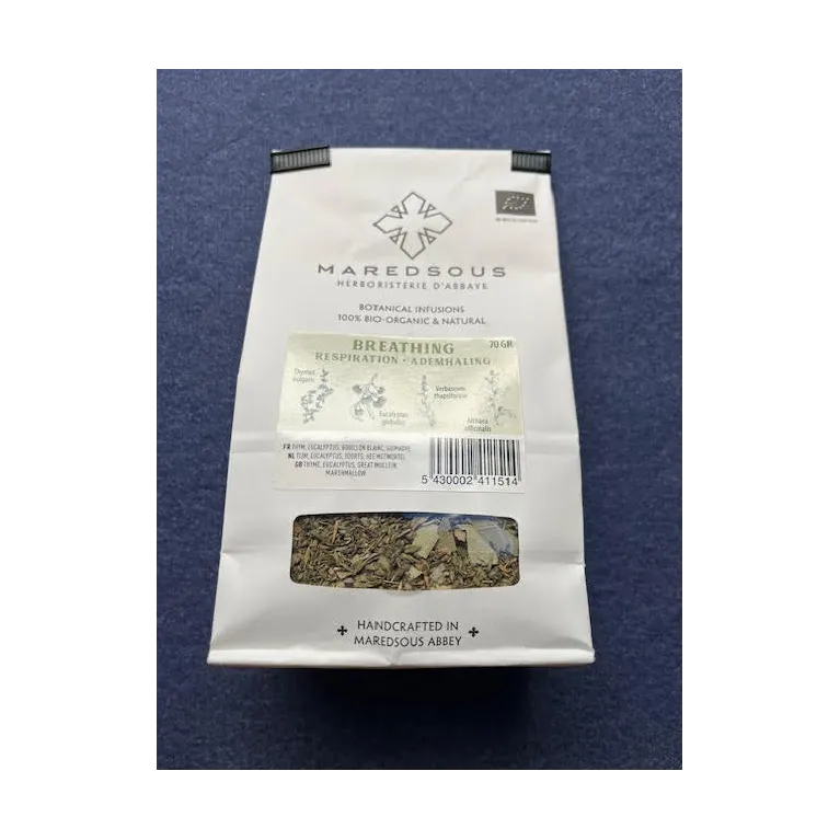 Tisane Respiration 70g Abbaye de Maredsous
