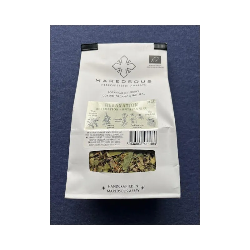 Tisane Relaxation 70g Abbaye de Maredsous