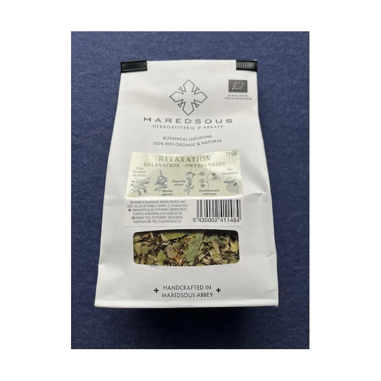 Tisane Relaxation 70g Abbaye de Maredsous
