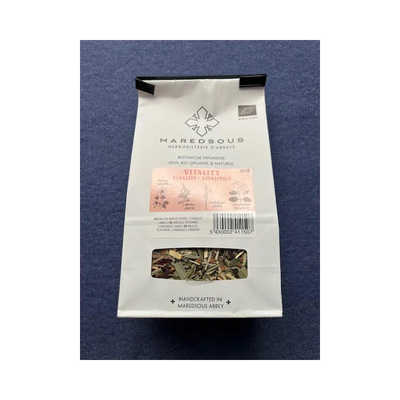 Tisane Vitalité 70g Abbaye de Maredsous