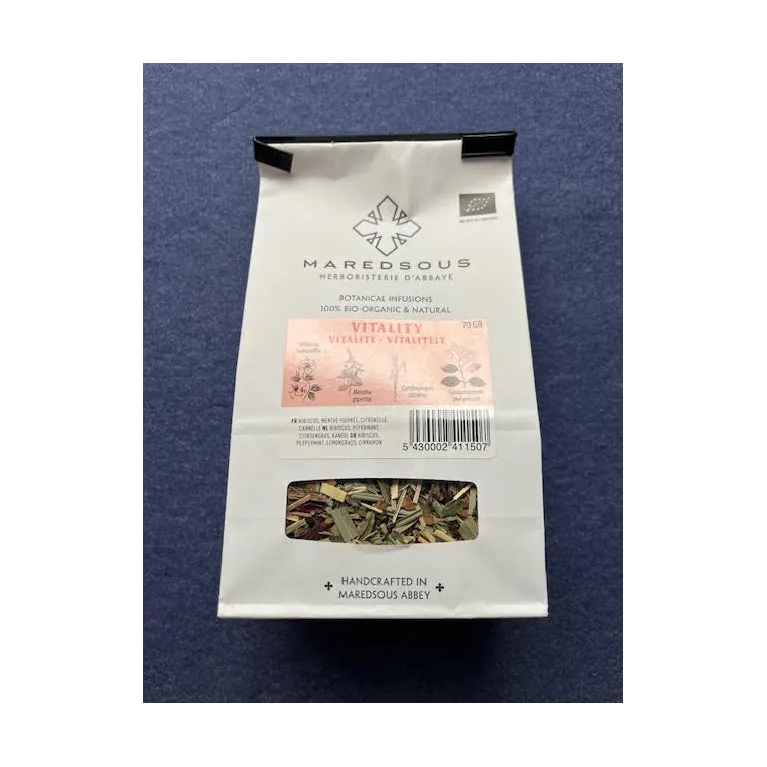 Tisane Vitalité 70g Abbaye de Maredsous