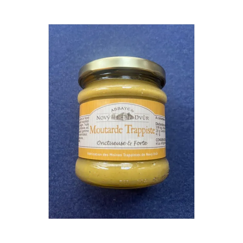Moutarde forte 190g Abbaye de Novy Dvur
