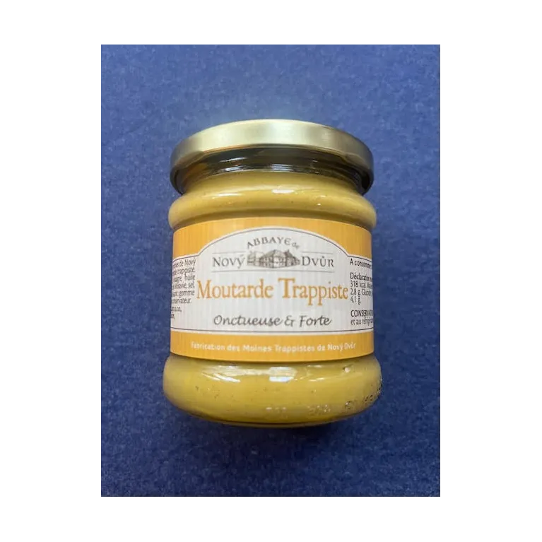 Moutarde forte 190g Abbaye de Novy Dvur