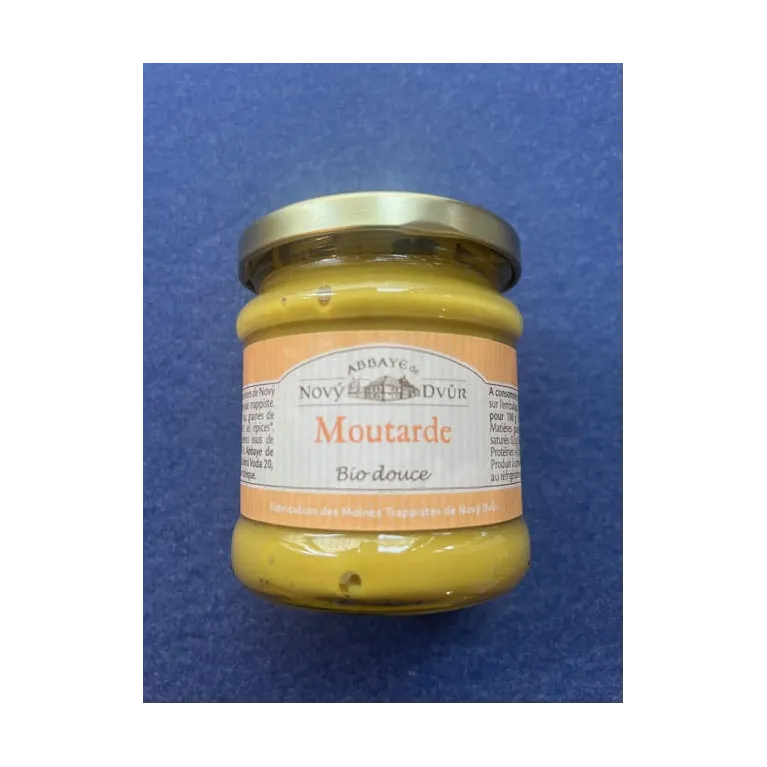 Moutarde douce 205g Abbaye de Novy Dvur