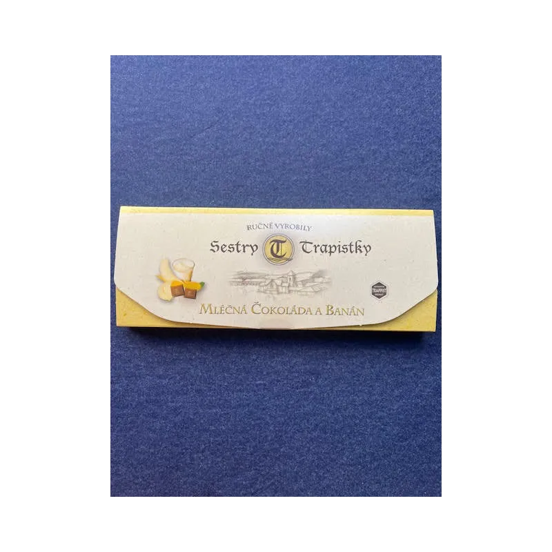 Tablette chocolat Lait-Banane 100g Abbaye de Vltavaou
